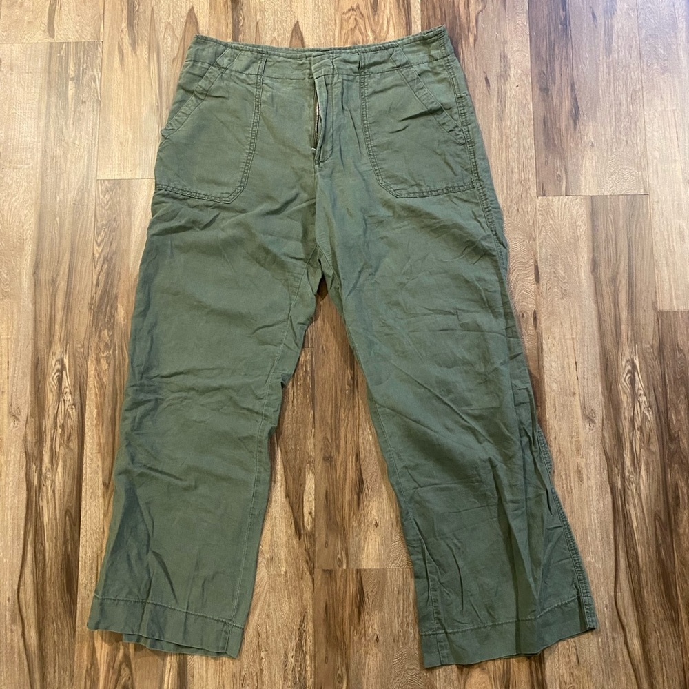 Wide Leg Linen Pants